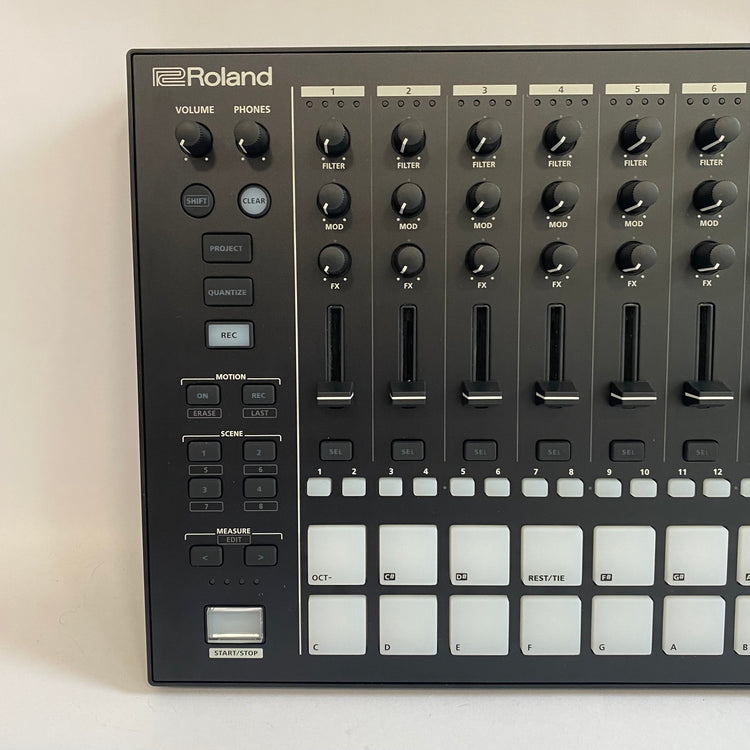 Roland MC-707 with Decksaver