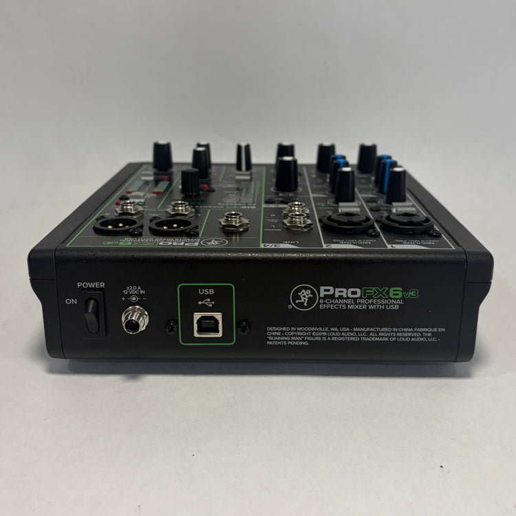 Mackie ProFX6v3 6-Channel Effects Mixer