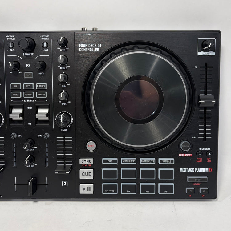 Numark Mixtrack Platinum FX with Decksaver