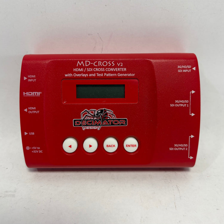 Decimator MD Cross-V2 Miniature HDMI/SDI Cross Converter