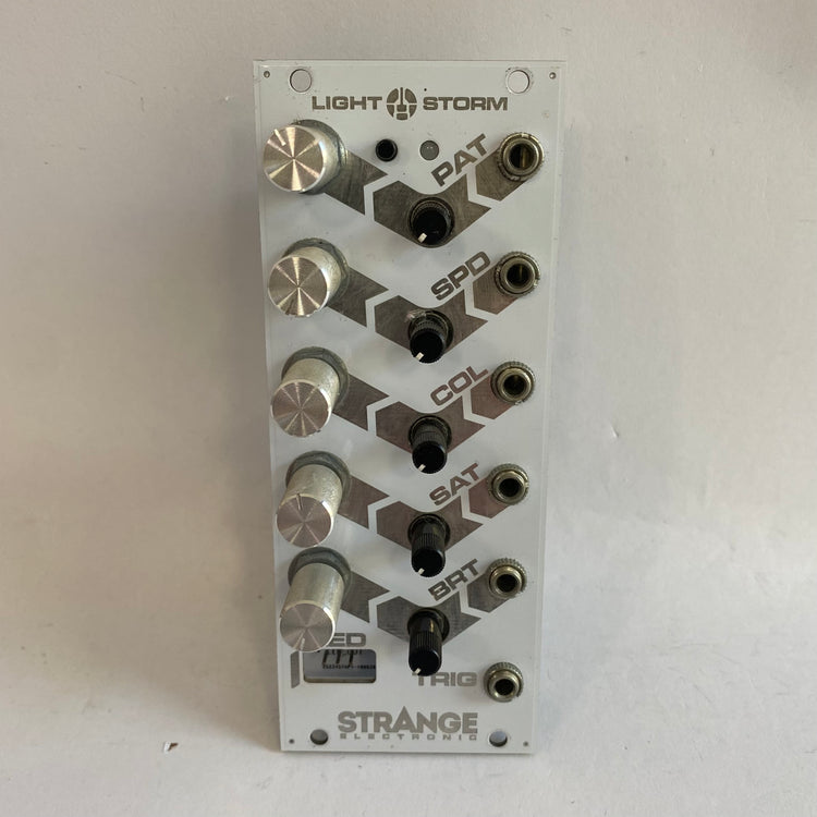Strange Electronic LightStorm with LED Light Strips