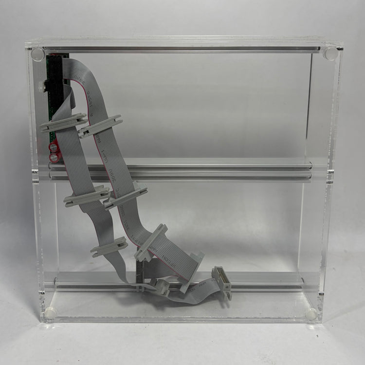 Casa Modular 52HP 6U Clear Acrylic Eurorack Case with Tiptop Audio uZeus Power