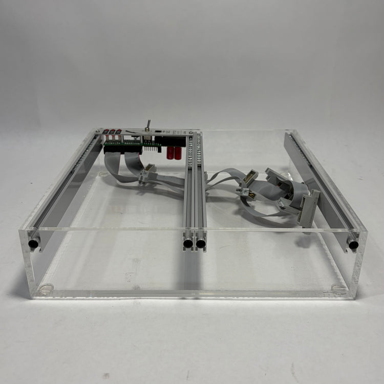 Casa Modular 52HP 6U Clear Acrylic Eurorack Case with Tiptop Audio uZeus Power