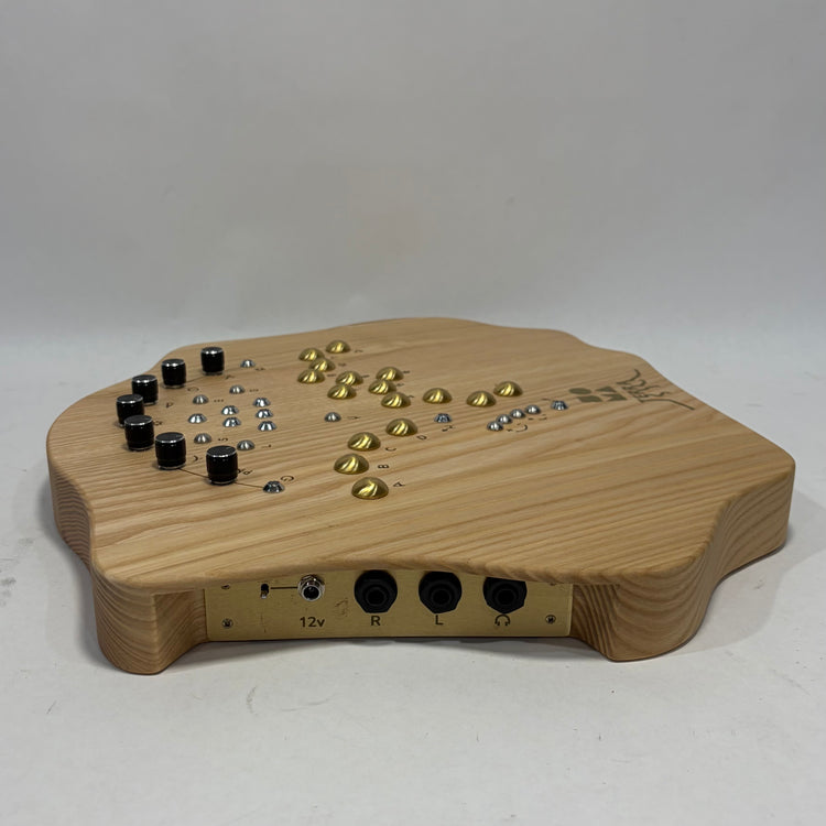 Soma Laboratory Terra Desktop Touch Synthesizer Light Wood with Decksaver and Soft Travel Case