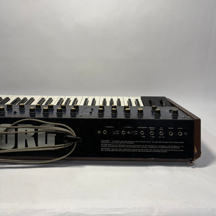 Korg PolySix with Tubbutec ModyPoly MIDI Retrofit