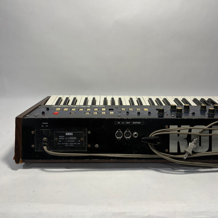 Korg PolySix with Tubbutec ModyPoly MIDI Retrofit