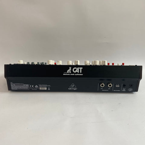 Behringer Cat Duophonic Analog Synthesizer with ImpossibleShape Model B 2 Tier Stand and Patchbook