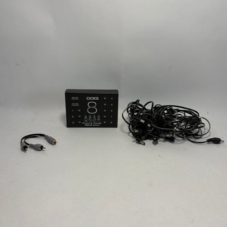CIOKS 8 8-output Isolated Guitar Pedal Power Supply Expander Kit
