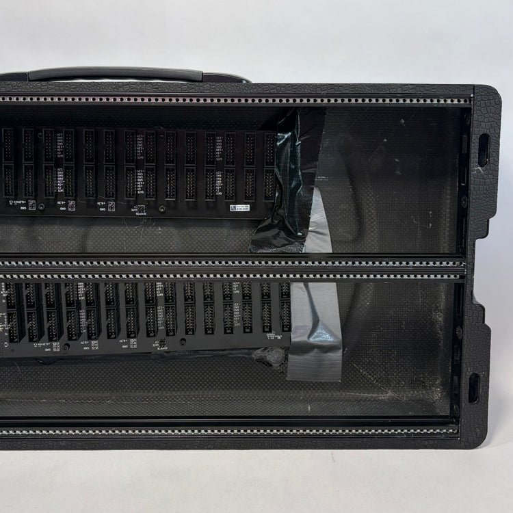 Erica Synths 2x104HP Carbon Fiber Travel Case with Lid and Travel Backpack