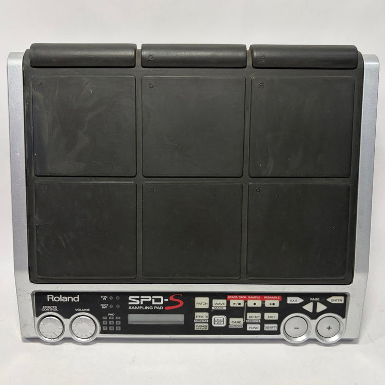 Roland SPD-S Sampling Pad w Roland PDS-20 Stand (see description)