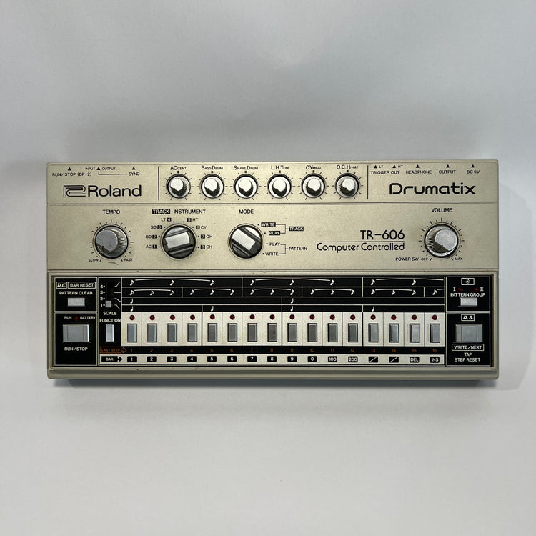 Roland TR-606 with Original Case and Packaging