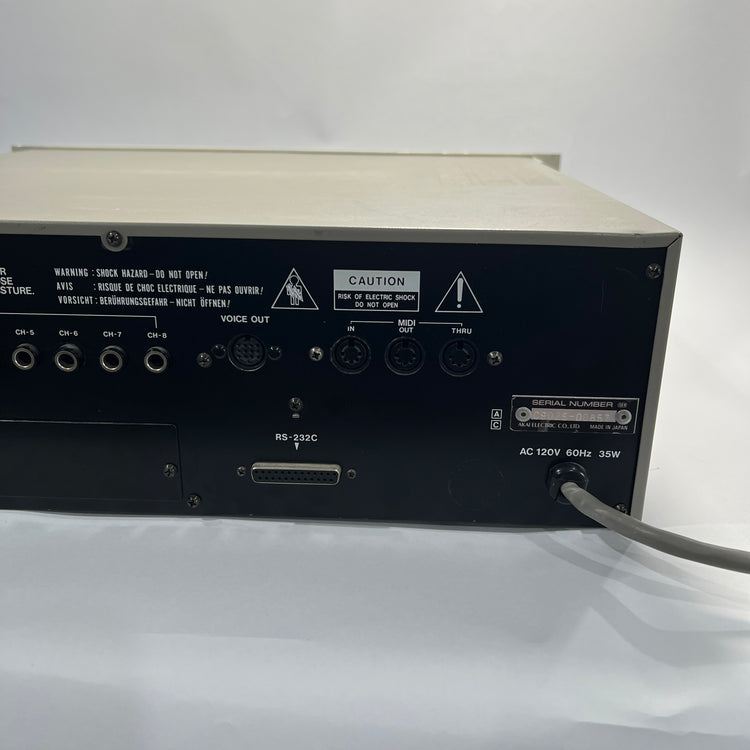 Akai S950 with RAM Upgrade and Sample Disks