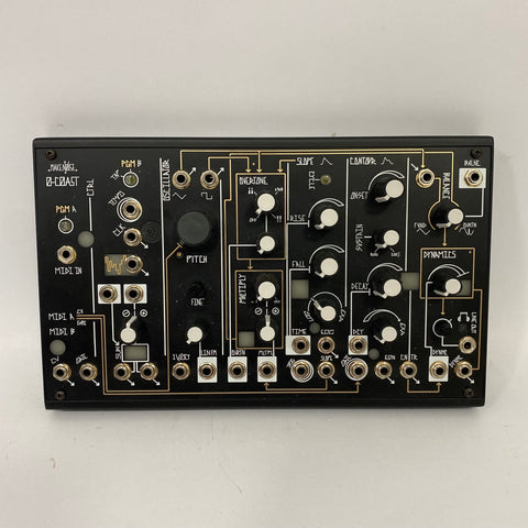 Make Noise 0-Coast with Wooden Desktop Stand