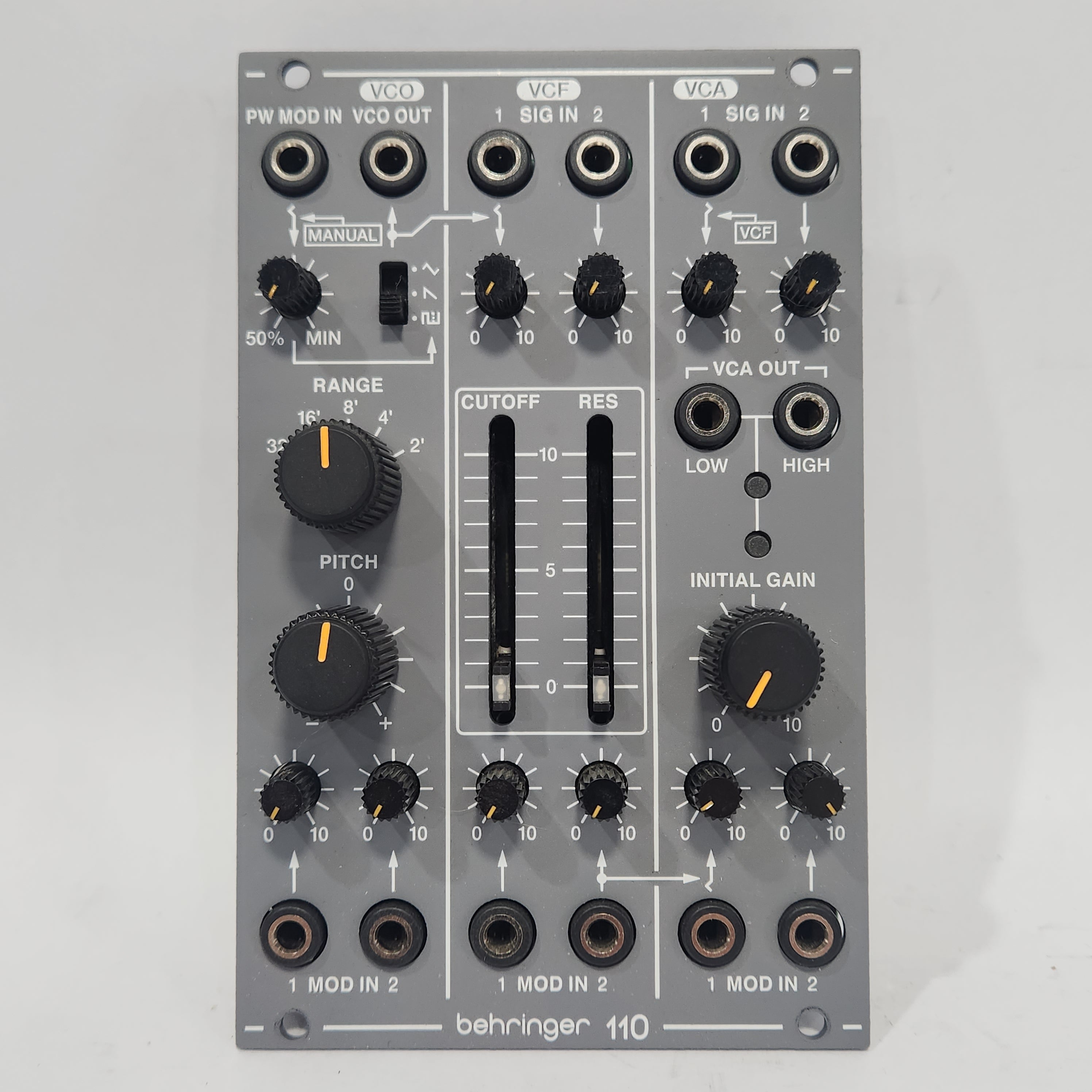 Behringer System 100 / 110 VCO/VCF/VCA | COMBRAILLES.COM