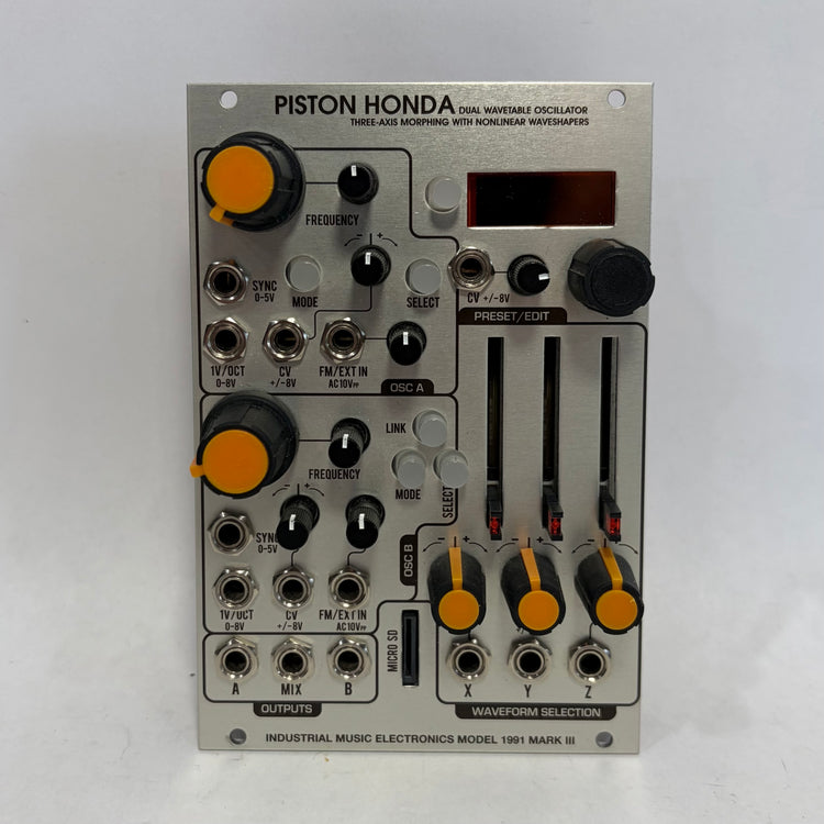 Industrial Music Electronics Piston Honda MKIII