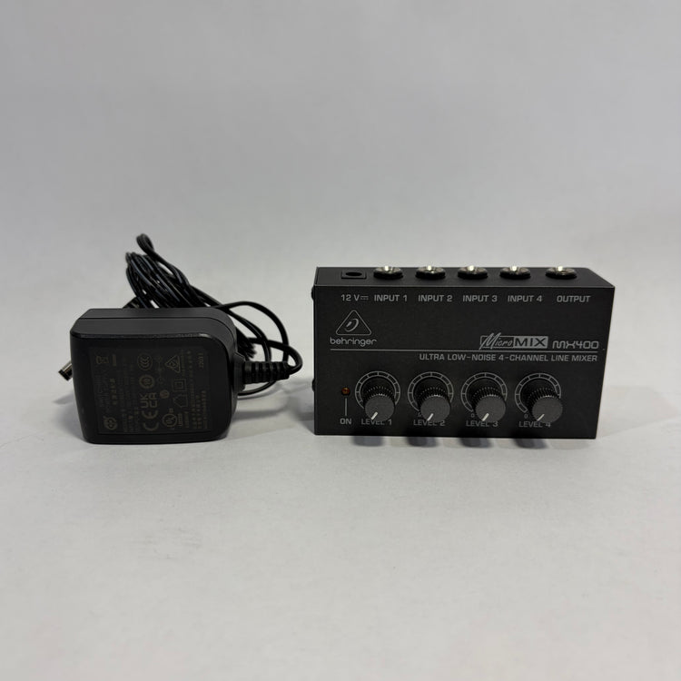 Behringer MICROMIX MX400 4-Channel Line Mixer