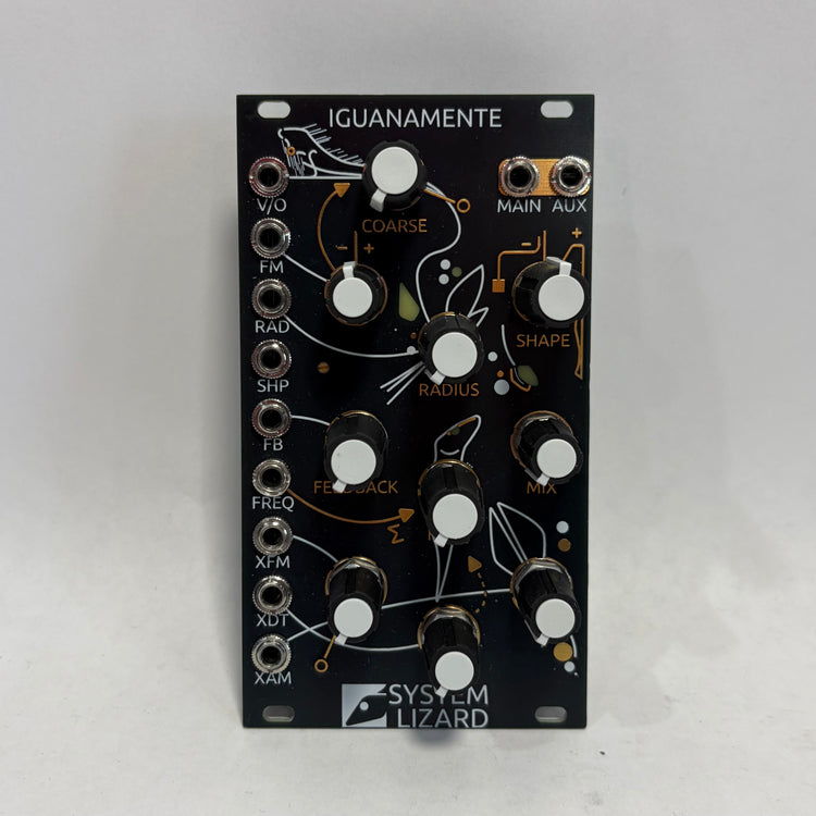 System Lizard Iguanamente Chaotic Oscillator