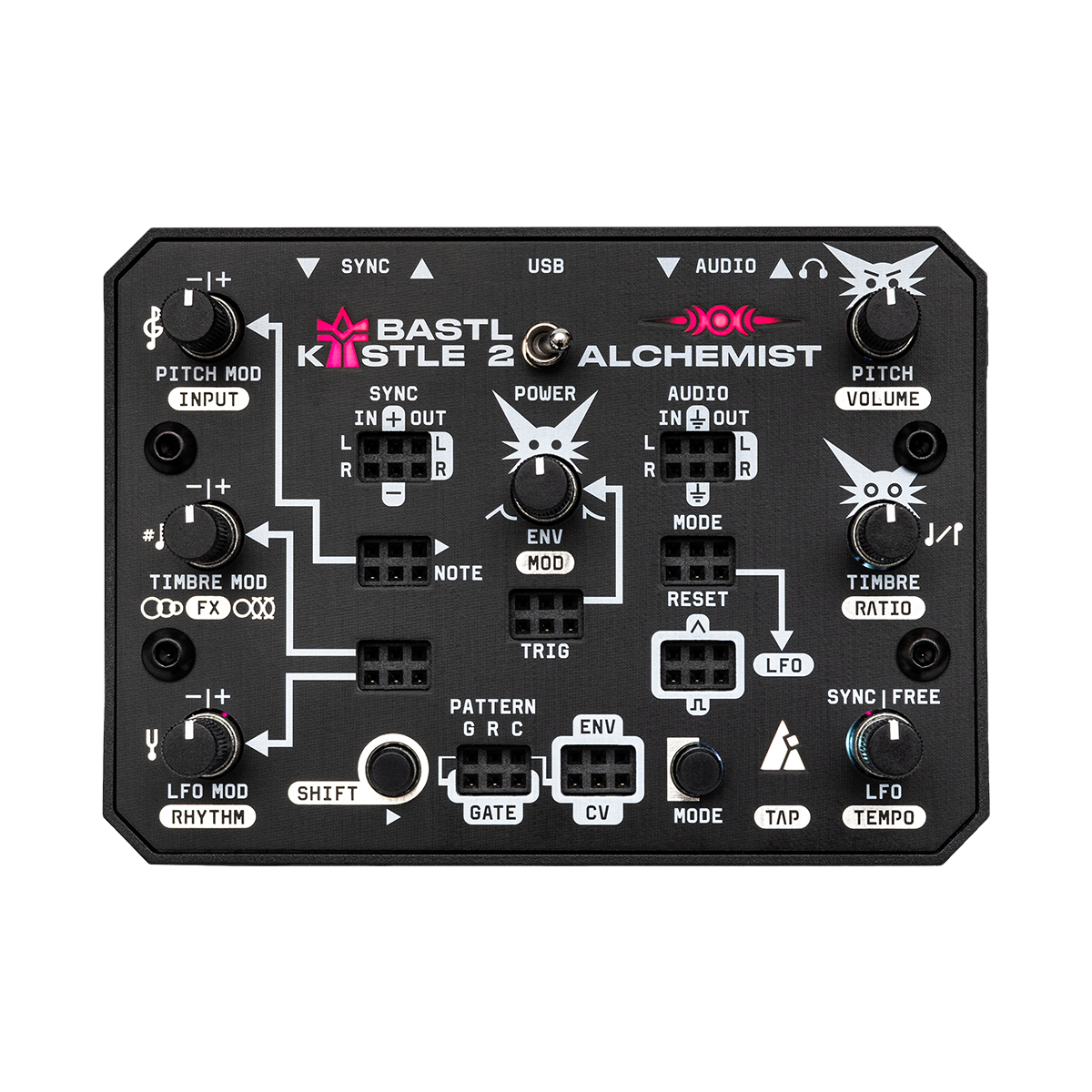 Bastl Instruments Kastle 2 Alchemist - Compact Patchable Hybrid ...