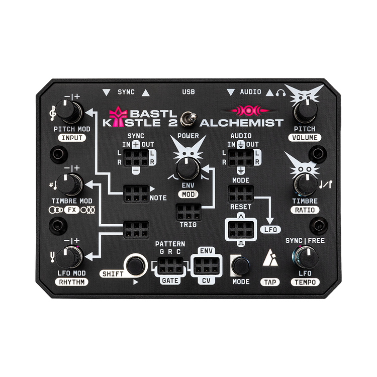 Kastle 2 Alchemist - Compact Patchable Hybrid-Synthesis Instrument