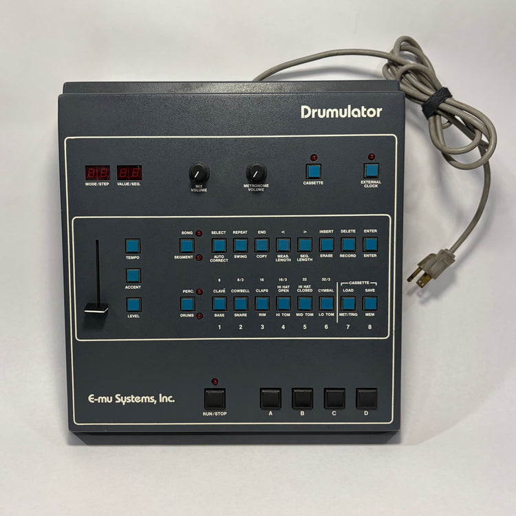 E-mu Drumlator with HKA Design Drumulator 8 Kits and MIDI Board