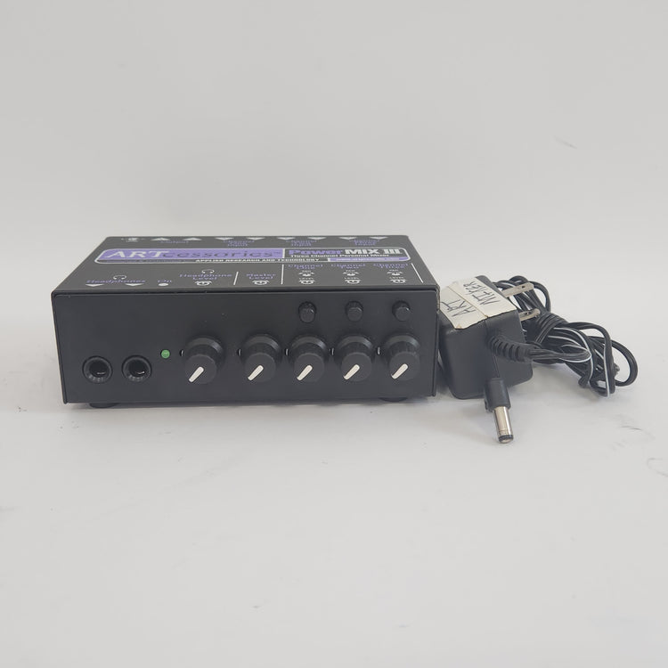 ART PowerMIX III Three Channel Personal Stereo Mixer