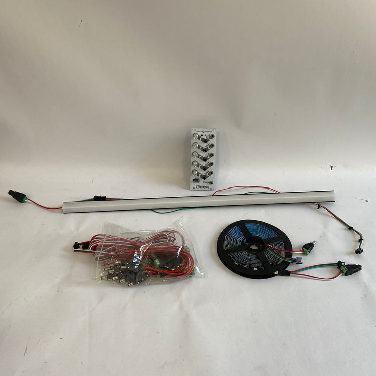 Strange Electronic LightStorm with LED Light Strips