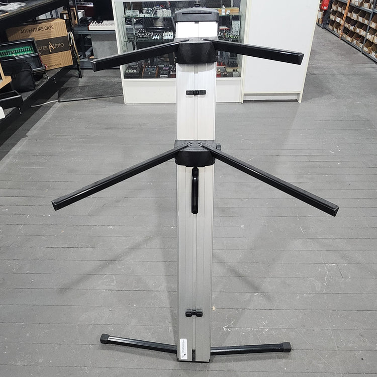 Ultimate Support AX-48 Pro Apex 2-Tier Column Keyboard Stand - Silver