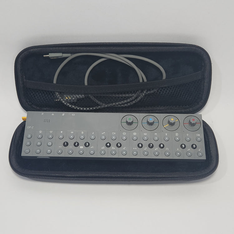 Teenage Engineering OP-Z Synthesizer with OPLab Module, Knobs, and Case