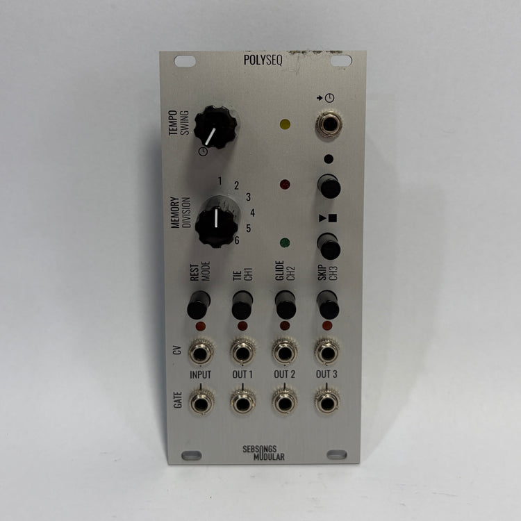 Sebsongs Modular Polyseq Polyphonic Sequencer