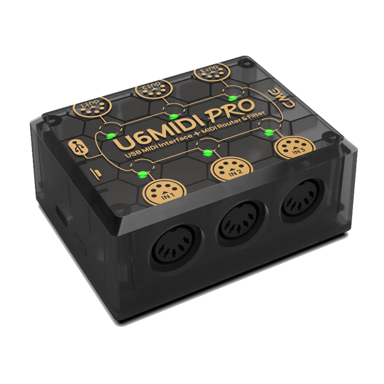 U6MIDI PRO - USB MIDI Interface and Router