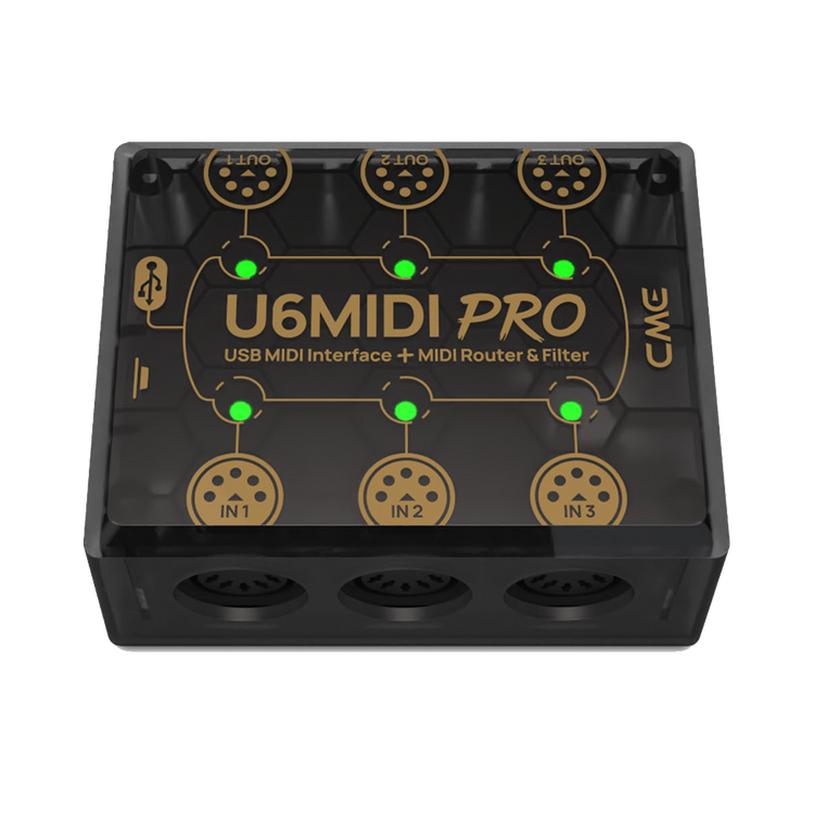 U6MIDI PRO - USB MIDI Interface and Router