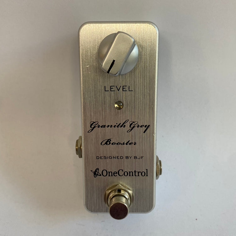 One Control (designed by BJF) Granith Grey Booster