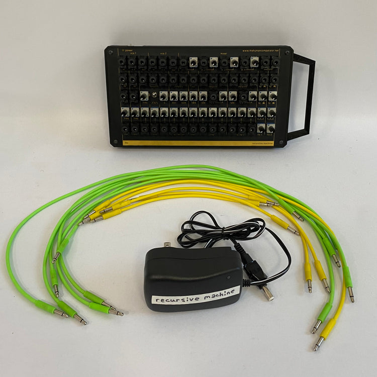 The Human Comparator Recursive Machine + cables