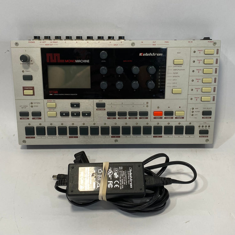 Elektron MonoMachine SFX-60 MKII with Decksaver Lid