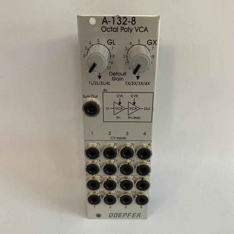 Doepfer A-132-8 Octal Poly VCA