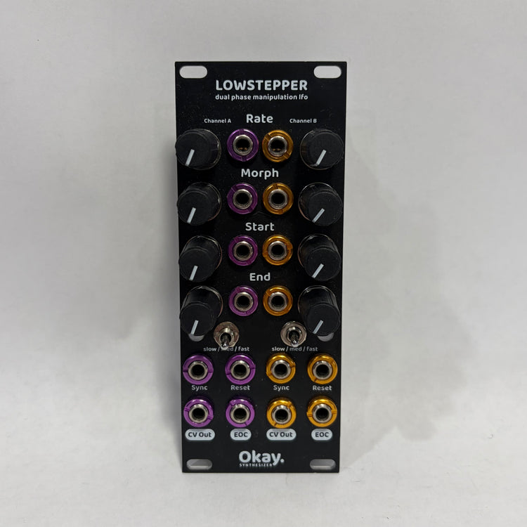 OKay Synthesizers Lowstepper Dual LFO Eurorack Module
