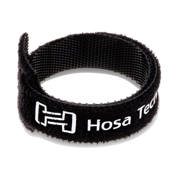 Black Hook and Loop Cable Tie (50 pack)