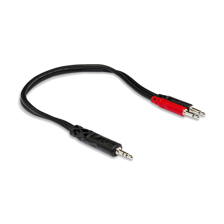 Stereo Breakout - 3.5mm Male TRS to Dual 3.5mm Male TS (12")