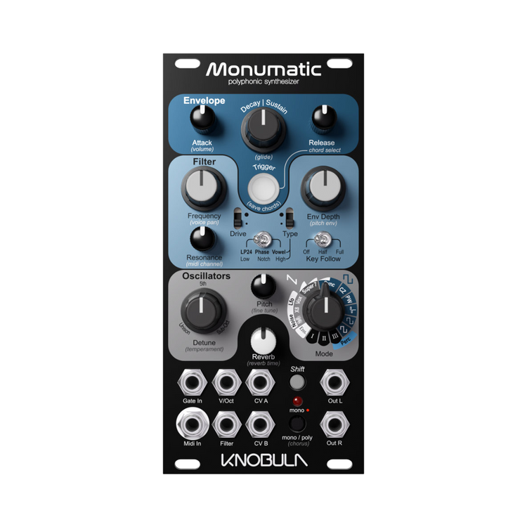 Monumatic - 8 Voice Polyphonic Synthesizer