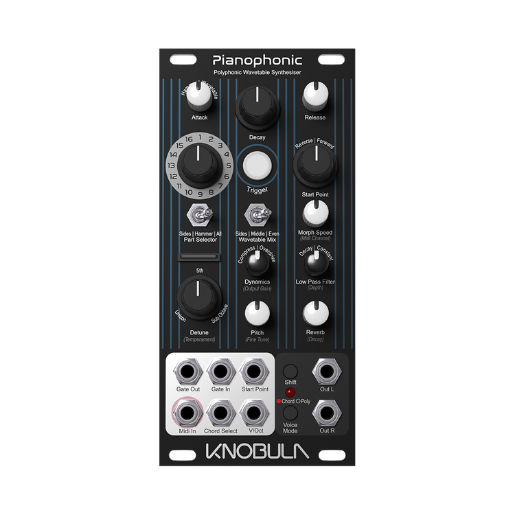 Pianophonic - 8 voice Wavetable Synthesizer Module
