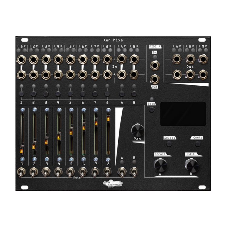 Xer Mixa - 10 Channel Stereo Mixer