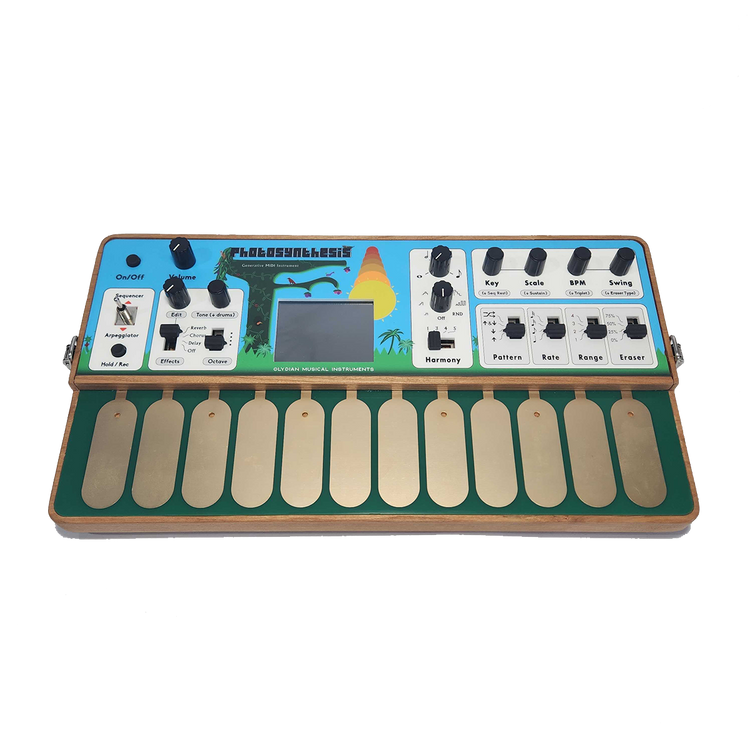 Photosynthesis - Solar Powered Generative MIDI Instrument