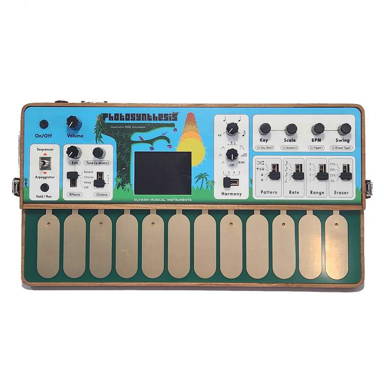 Photosynthesis - Solar Powered Generative MIDI Instrument