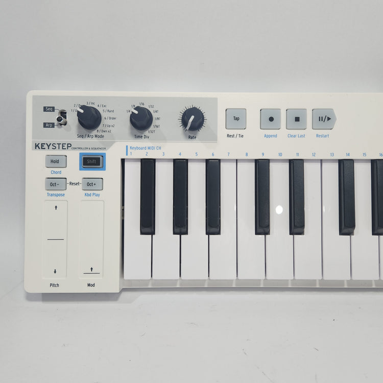 Used Arturia Keystep37 37 Key Keyboard Controller with Sequencer