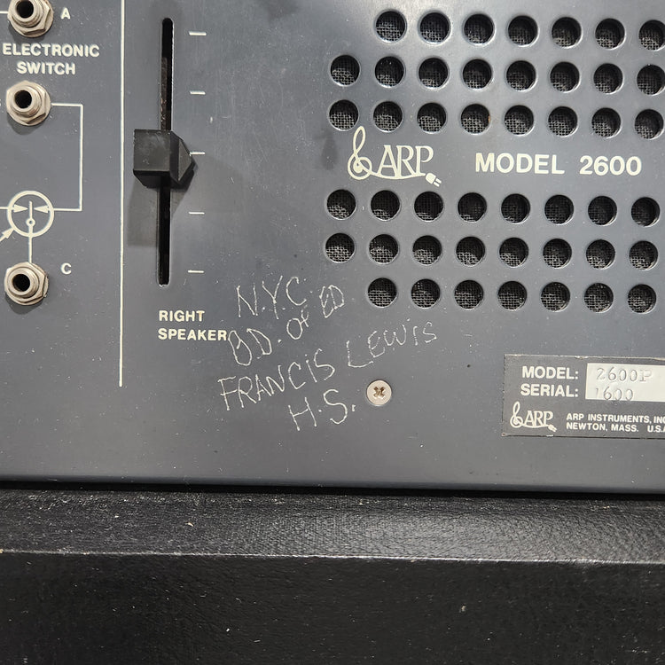 Arp 2600 Model 2600P V3 and 3604-P Duophonic Keyboard