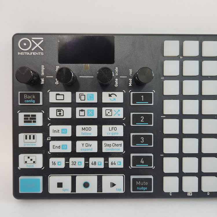 OXI Instruments One MIDI /CV Sequencer with Case and Accessories