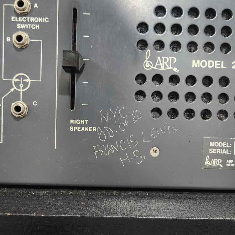 Arp 2600 Model 2600P V3 and 3604-P Duophonic Keyboard