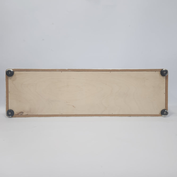DIY 104hp Wooden Eurorack Skiff - White