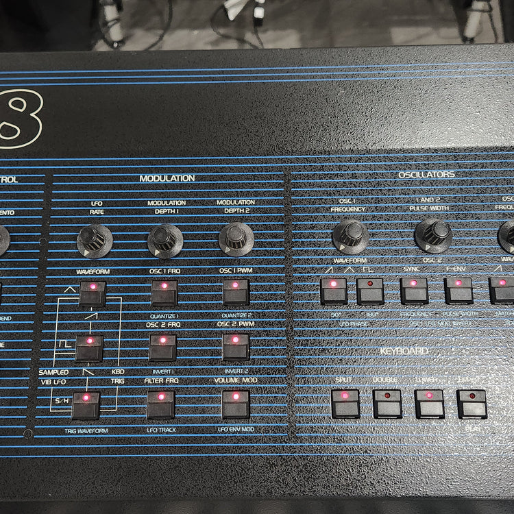 Oberheim OB-8 with MIDI