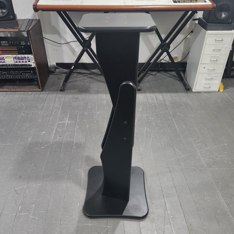RAB Audio ProRak SDM50 Black Trim Variable Height Monitor Stands - Pair 9.125"x10.75 Platforms
